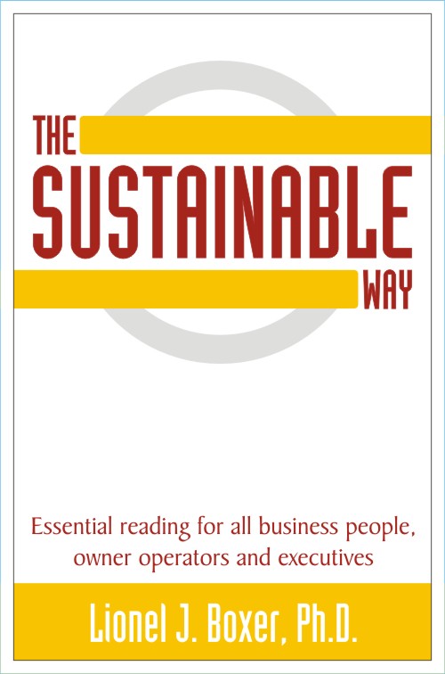 Click here to read about my book The Sustainable Way